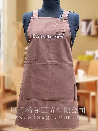 厦门广告围裙工厂 皮革围裙作为移动广告载体的战略价值解析